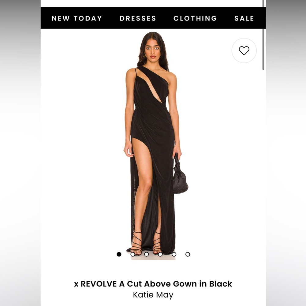 x REVOLVE A Cut Above Gown in Black
Katie May SIZE SMALL